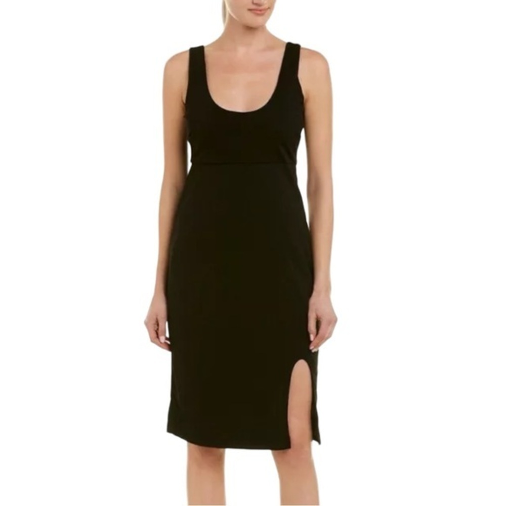 Alexia Admor Women's Sleeveless Scoop Neck Sheath Dress Classic Black Size 8